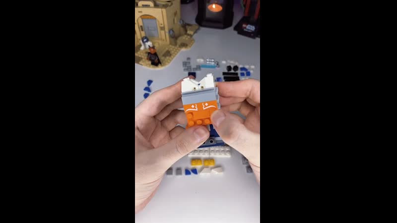 Любите лего?😃. Видеозапись «Clip by @artboxoff»: фигурка Асока Тано из LEGO…