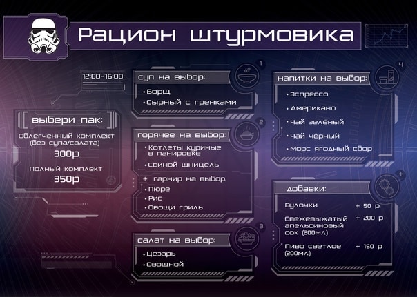 На борт нашего корабля поступила новая партия бизнес-ланчей🔥. Каждый день вас…