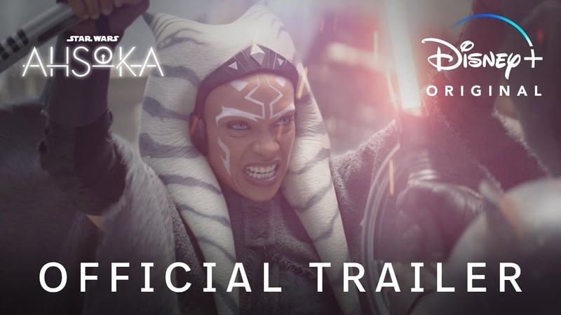 Видеозапись «Ahsoka | Official Trailer | Disney+»: